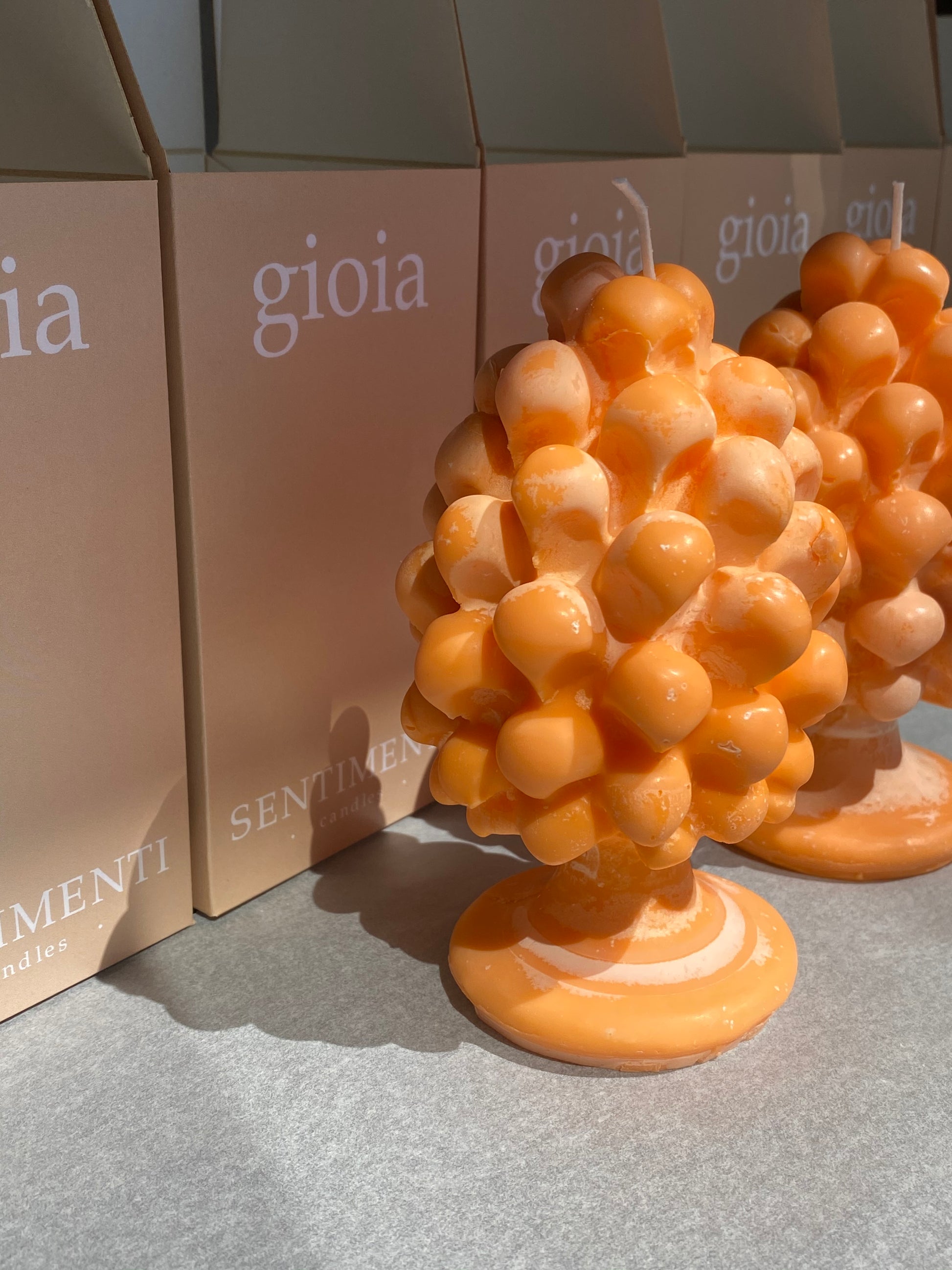 candela, Idea Regalo, regalo matrimonio , festa di benvenuto, festa di inaugurazione della casa , perfect gift for wedding birthday or housewarming party , candle shop, wabisabi style , decorative candle , Portafortuna , soy wax , cera di soia, deco , orange candle , candela arancione  , Sentimenti Candles 